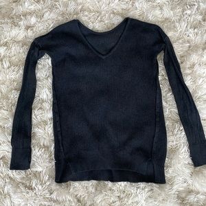 Lululemon charcoal black sweater